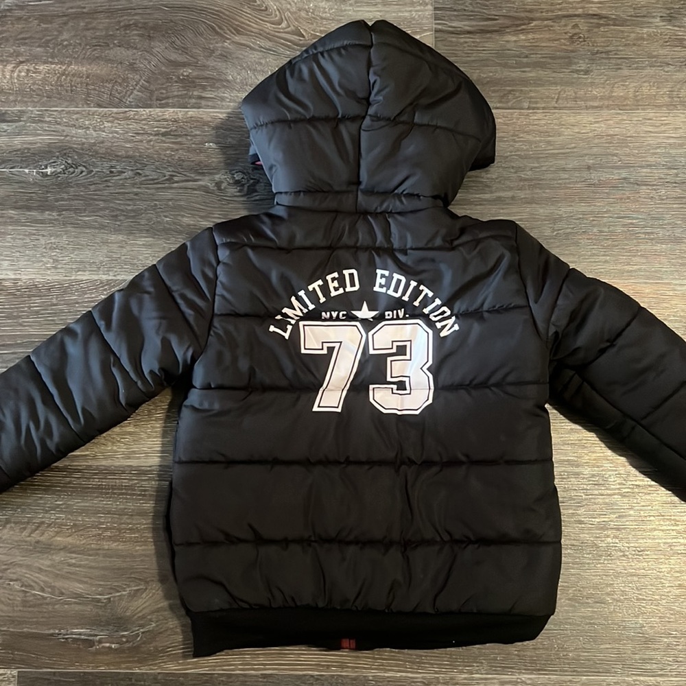 Epic Threads reversible winter puffer jacket